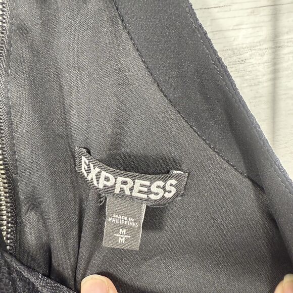 Express Womens Size Medium Lace Trim Floral Tank Top - Picture 3 of 5